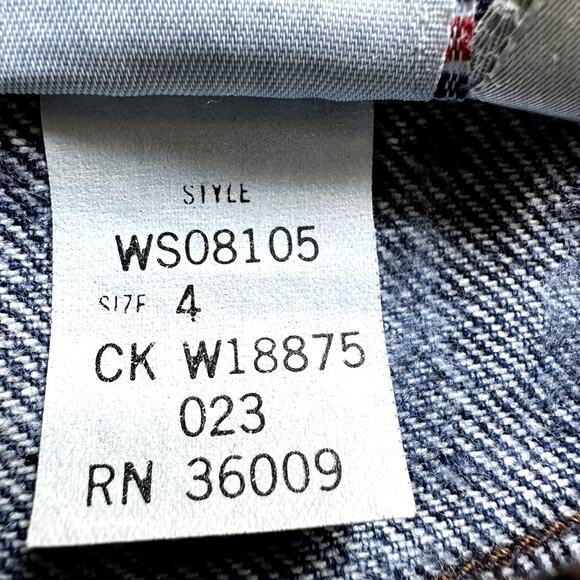 VTG Calvin Klein Sport High Waisted Mom Jeans Distressed Medium Wash Blue 26x31 - Picture 5 of 6